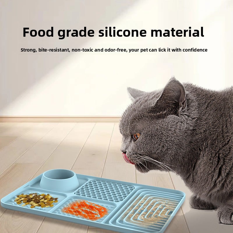 Silicone Pet Lick mat / Slow Eating Mat