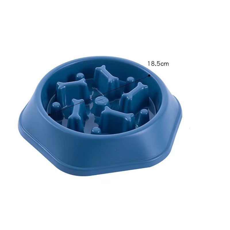 Slow Feeder Dog Bowl Anti Choke Pet Food Dish